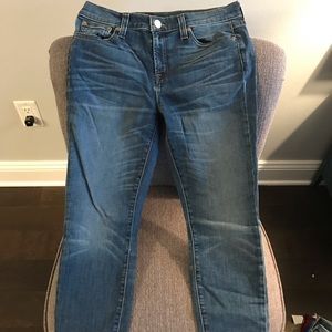 J crew tooth pick jeans